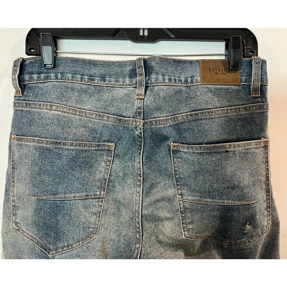 Kayden K Distressed Skinny Denim Jeans Mens Size 30 - Picture 7 of 7